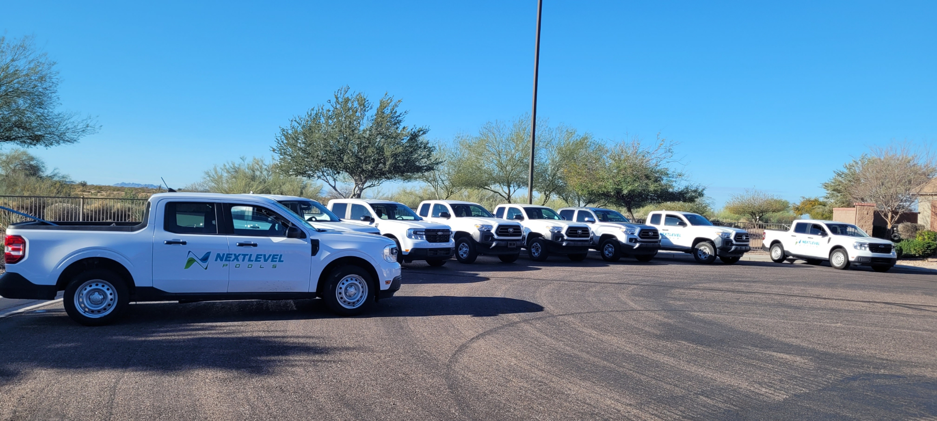 Next Level Pools fleet